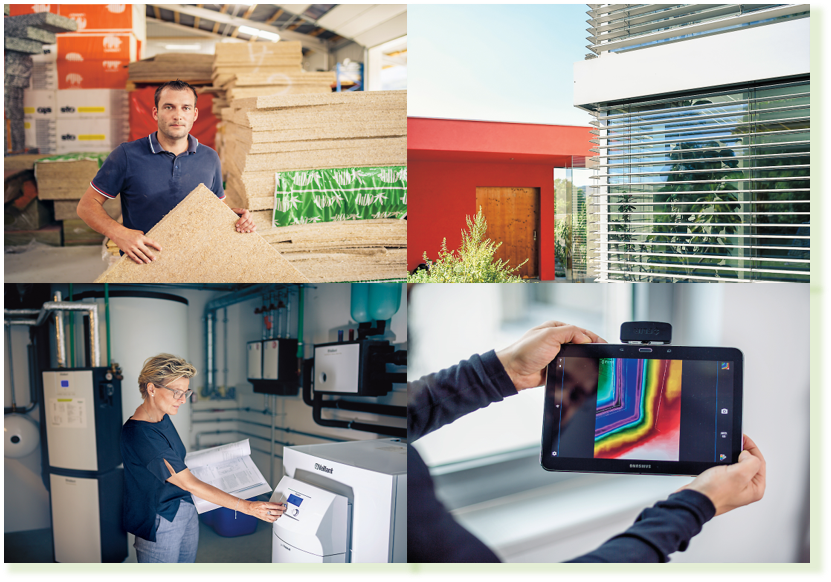 Eine Energieberatung und ein Gesamtsanierungskonzept helfen dabei das Zuhause Schritt für Schritt zukunftsfit zu machen.