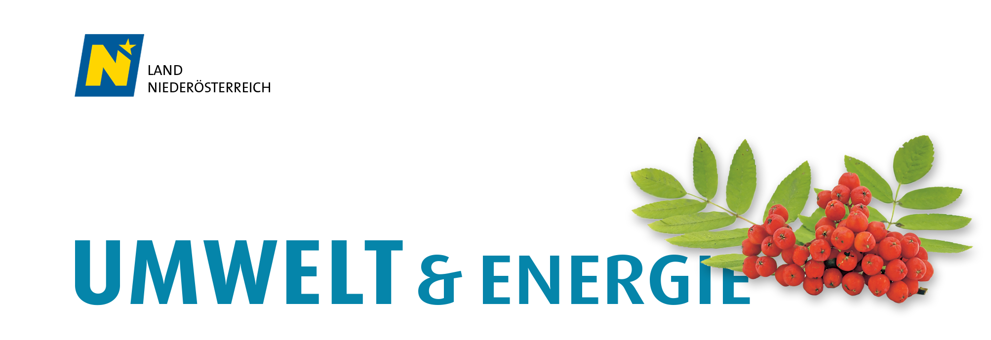 Umwelt und Energie - Header - Link zur Startseite des Landes Niederösterreich