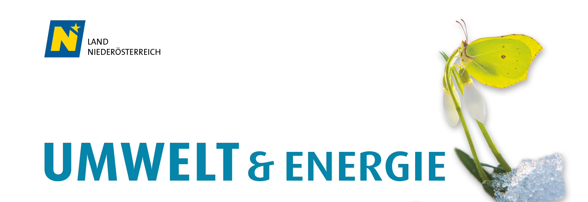 Umwelt und Energie - Header - Link zur Startseite des Landes Niederösterreich