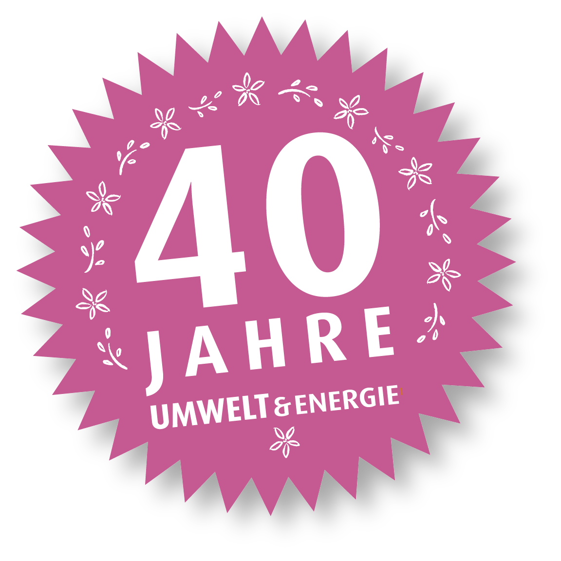 Sujet 40 Jahre Umwelt und Energie